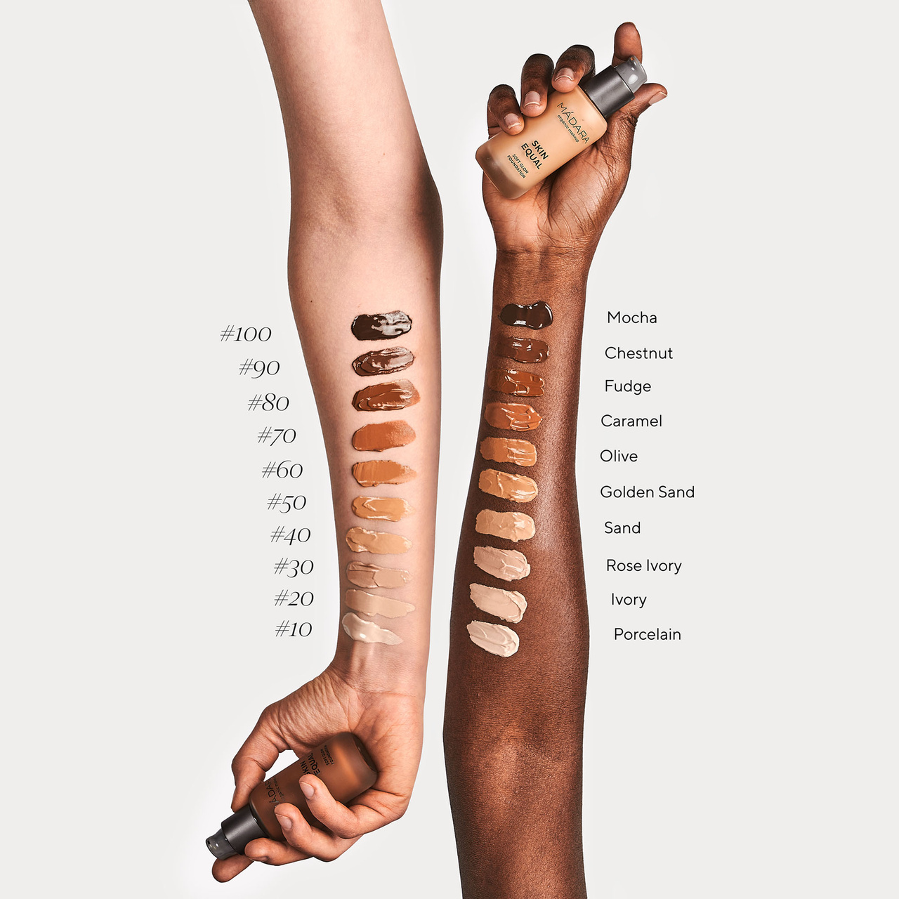 Mádara Skin Equal Foundation 100 Mocha