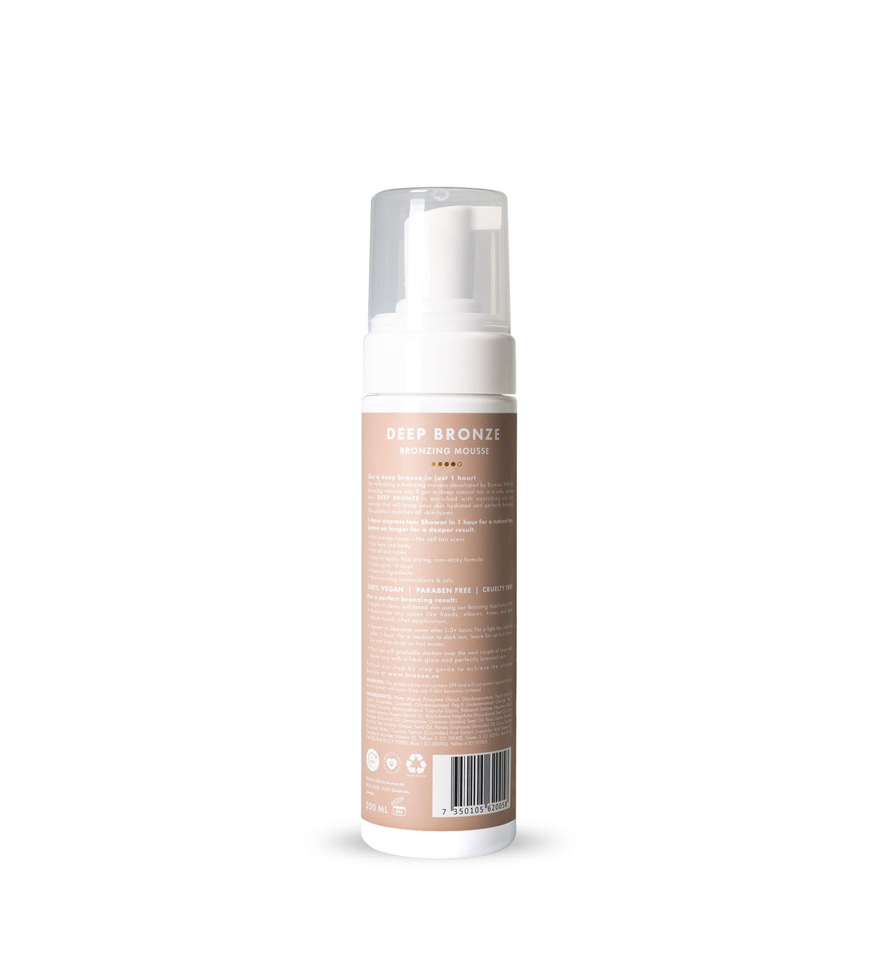 Bronza Bronzing Mousse Deep Bronze 200 ml