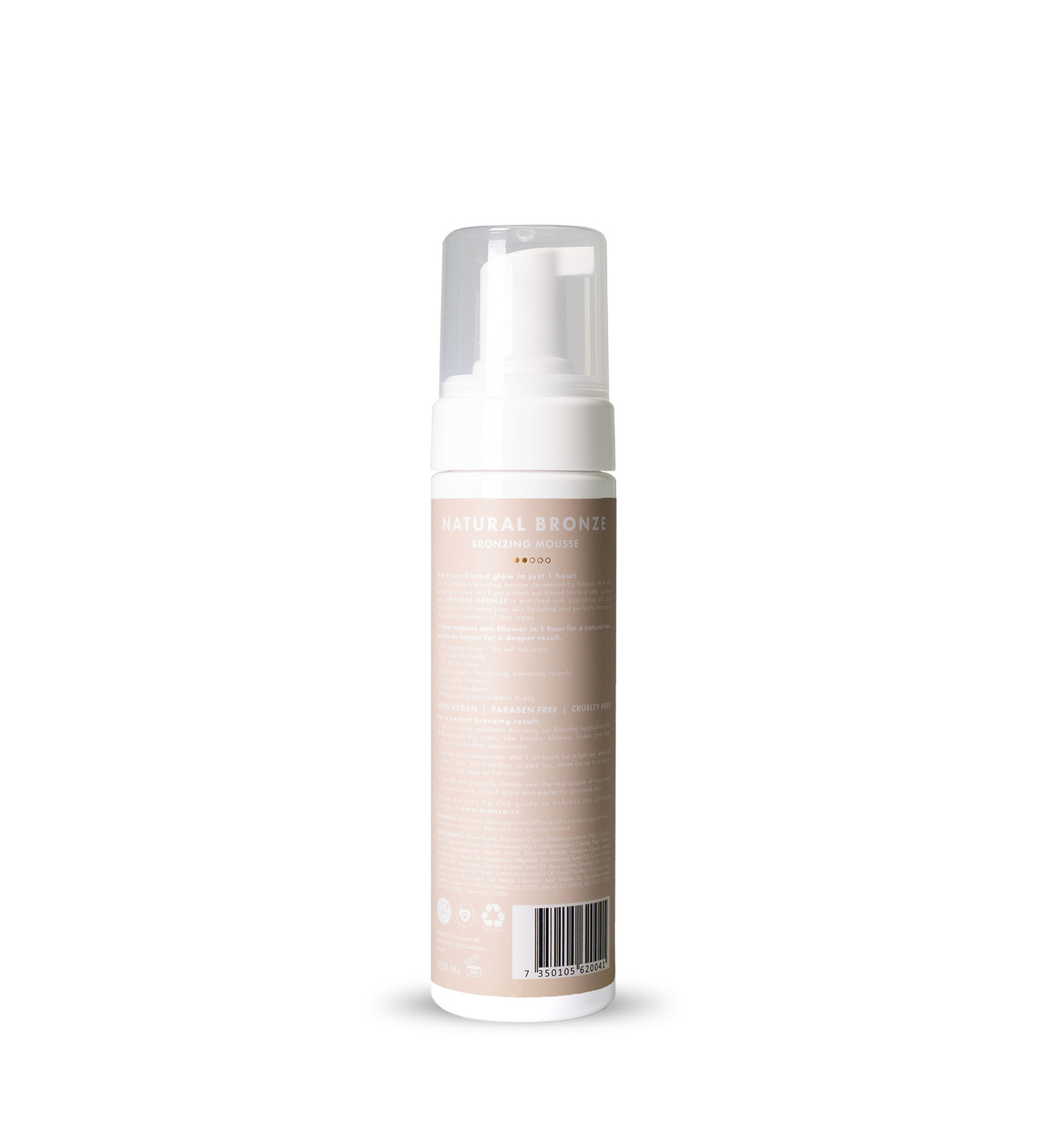 Bronza Bronzing Mousse Natural Bronze 200ml