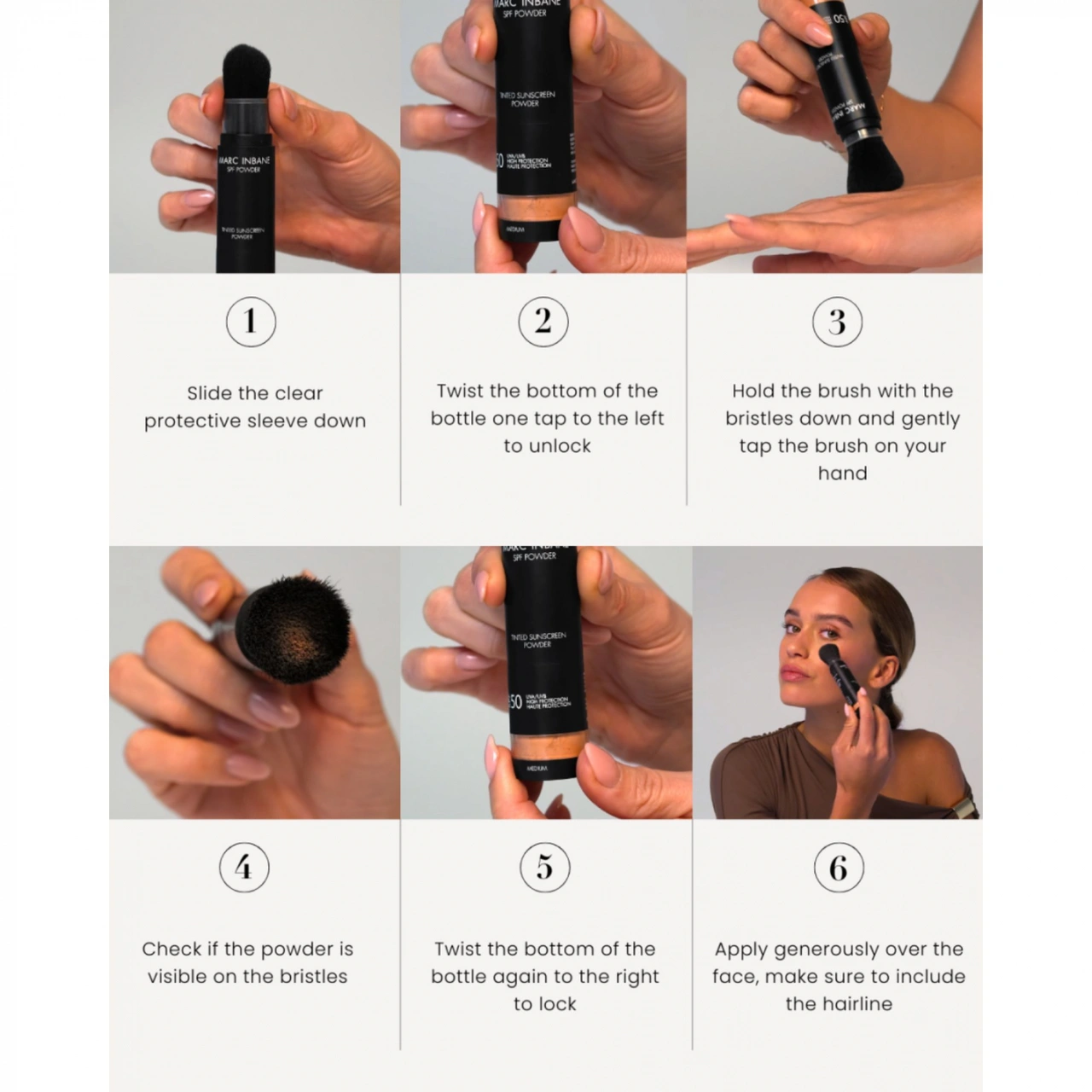 Marc Inbane Tinted SPF 50 Powder