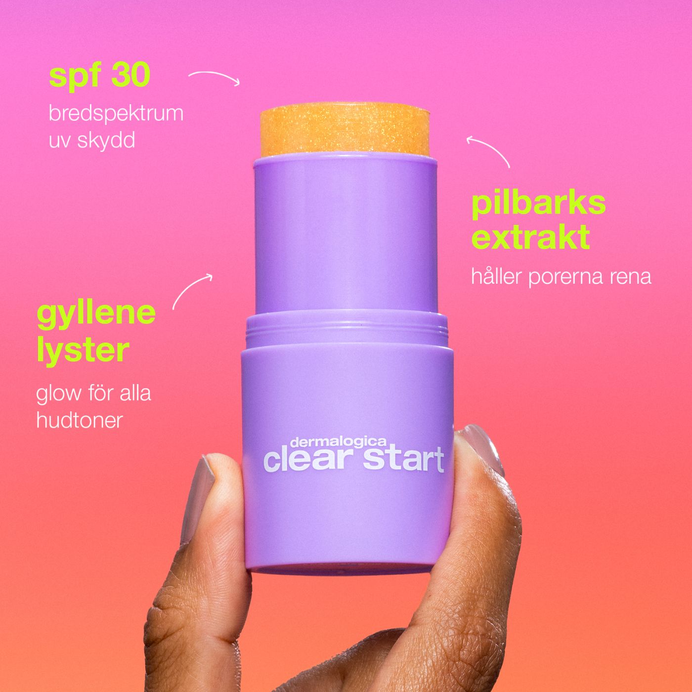 Dermalogica Clear Start Golden Hour Hydrating SPF30 Stick