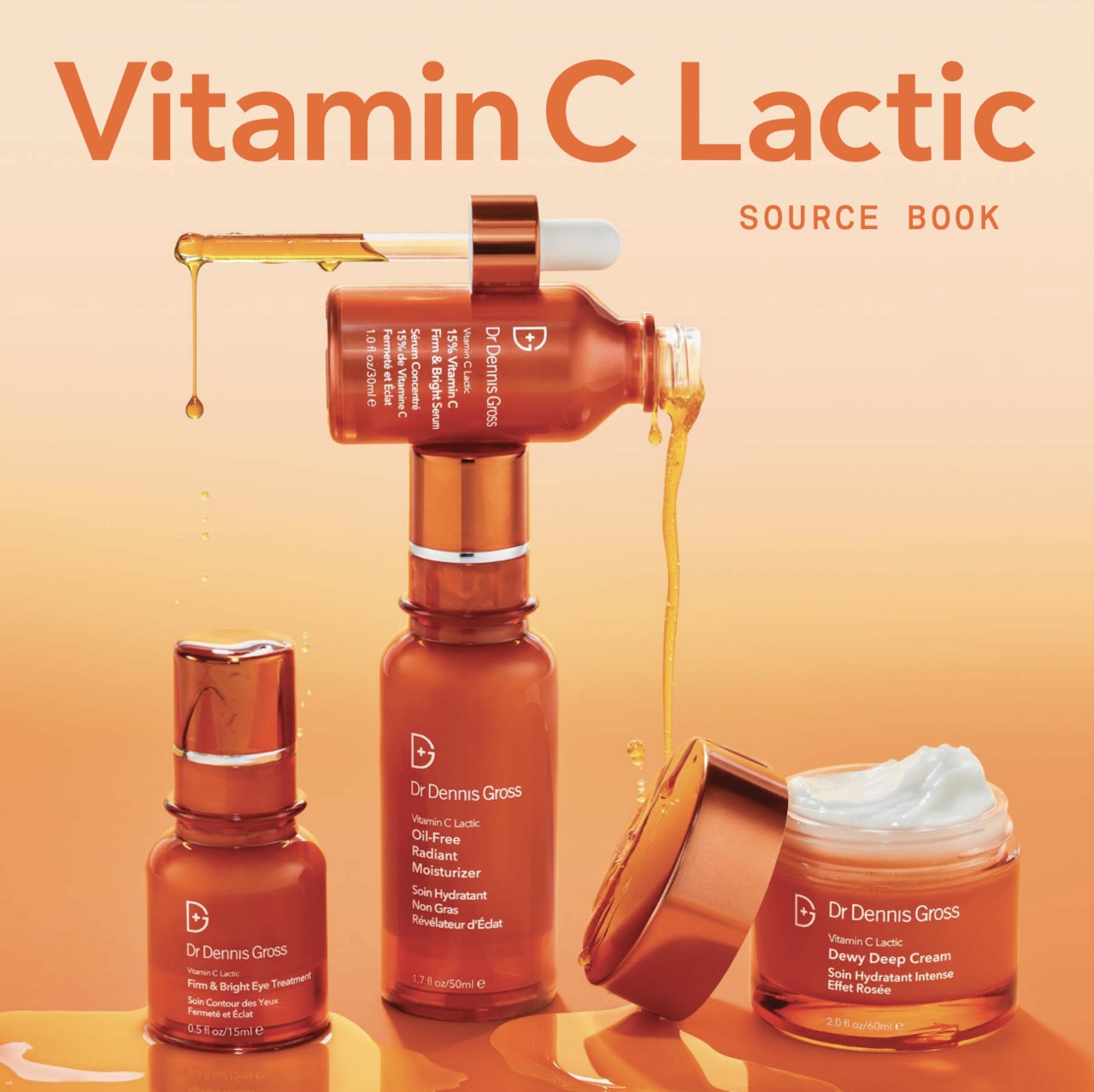 Dr Dennis Gross C+ Collagen Biocellulose Brightening Treatment Mask 4 st