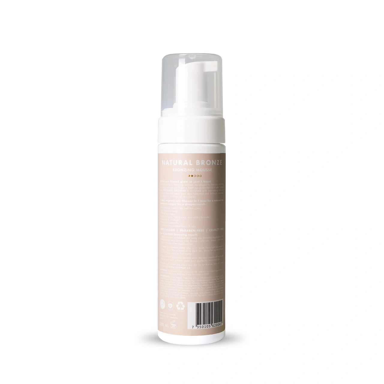 Bronza Bronzing Mousse Natural Bronze 200ml