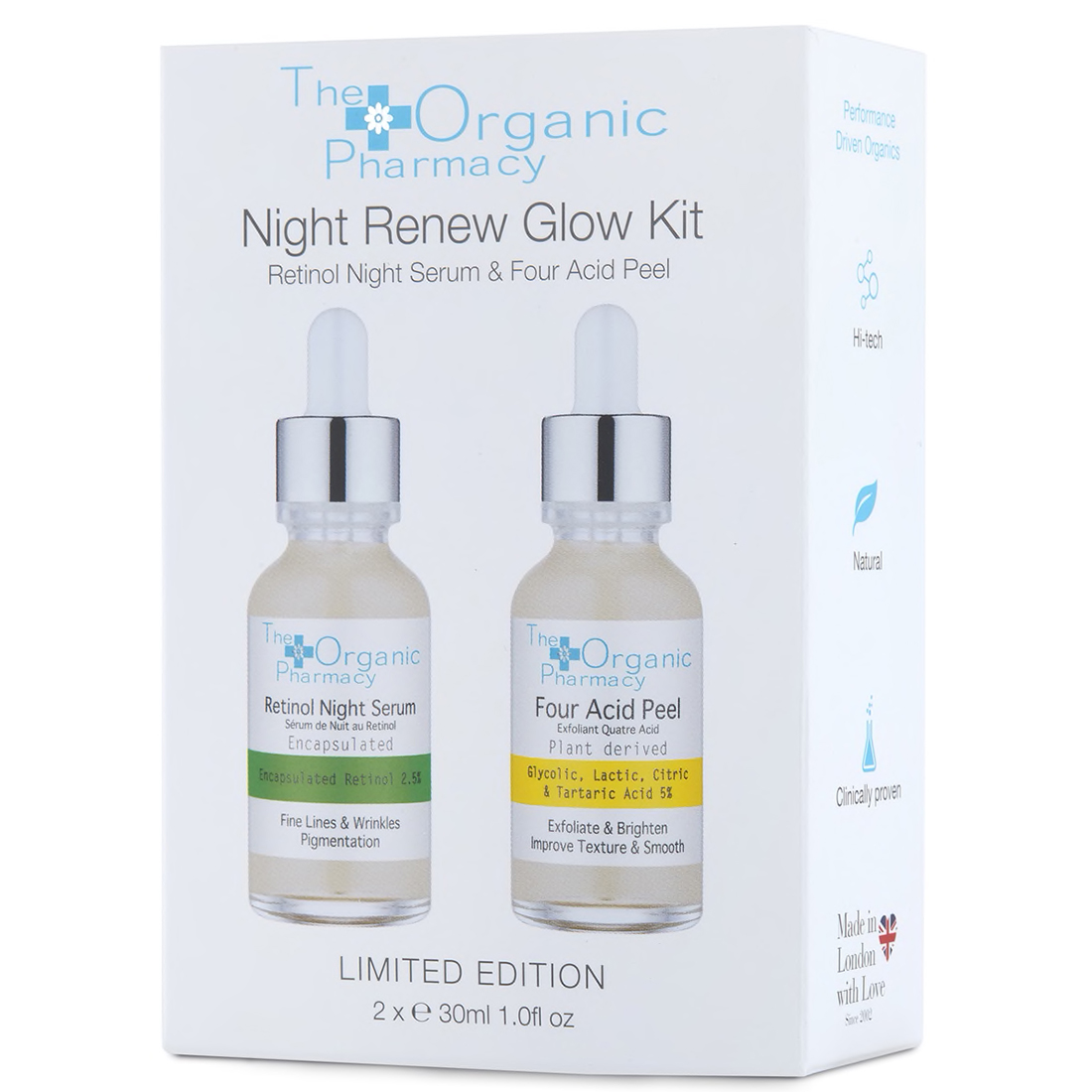 The Organic Pharmacy Night Renew Glow Kit
