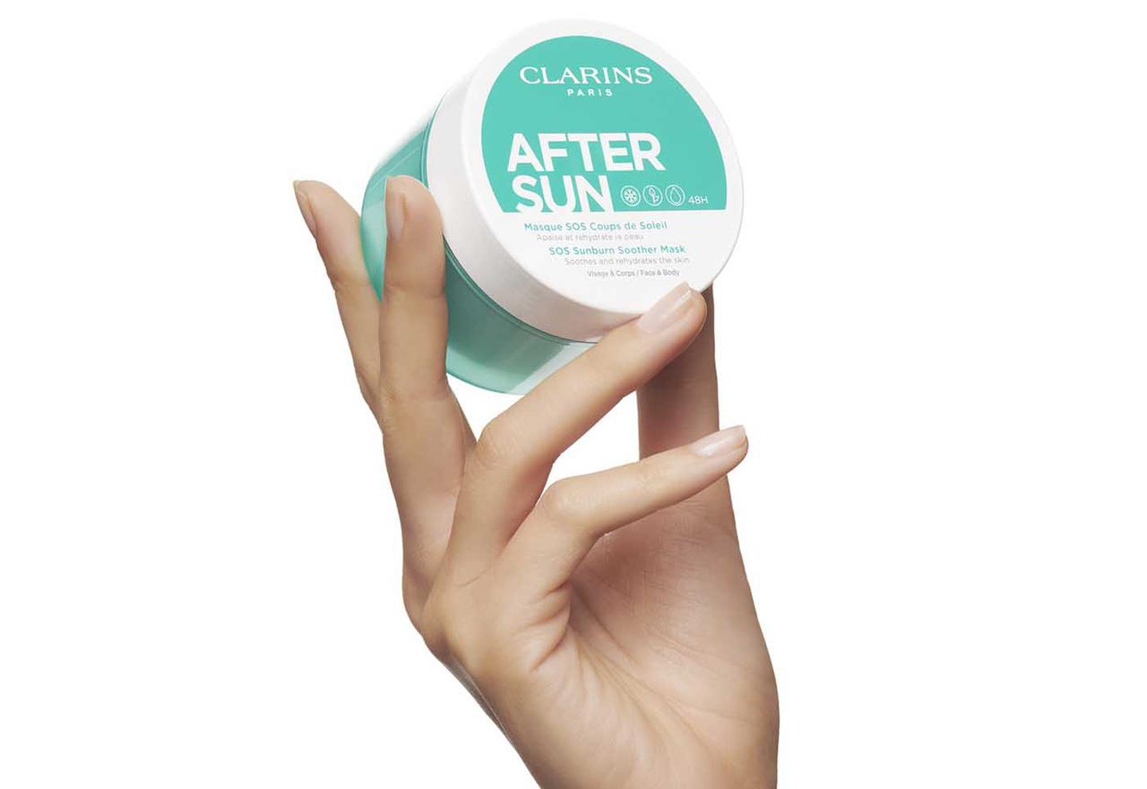 Clarins After Sun Sos Sunburn Soother Mask