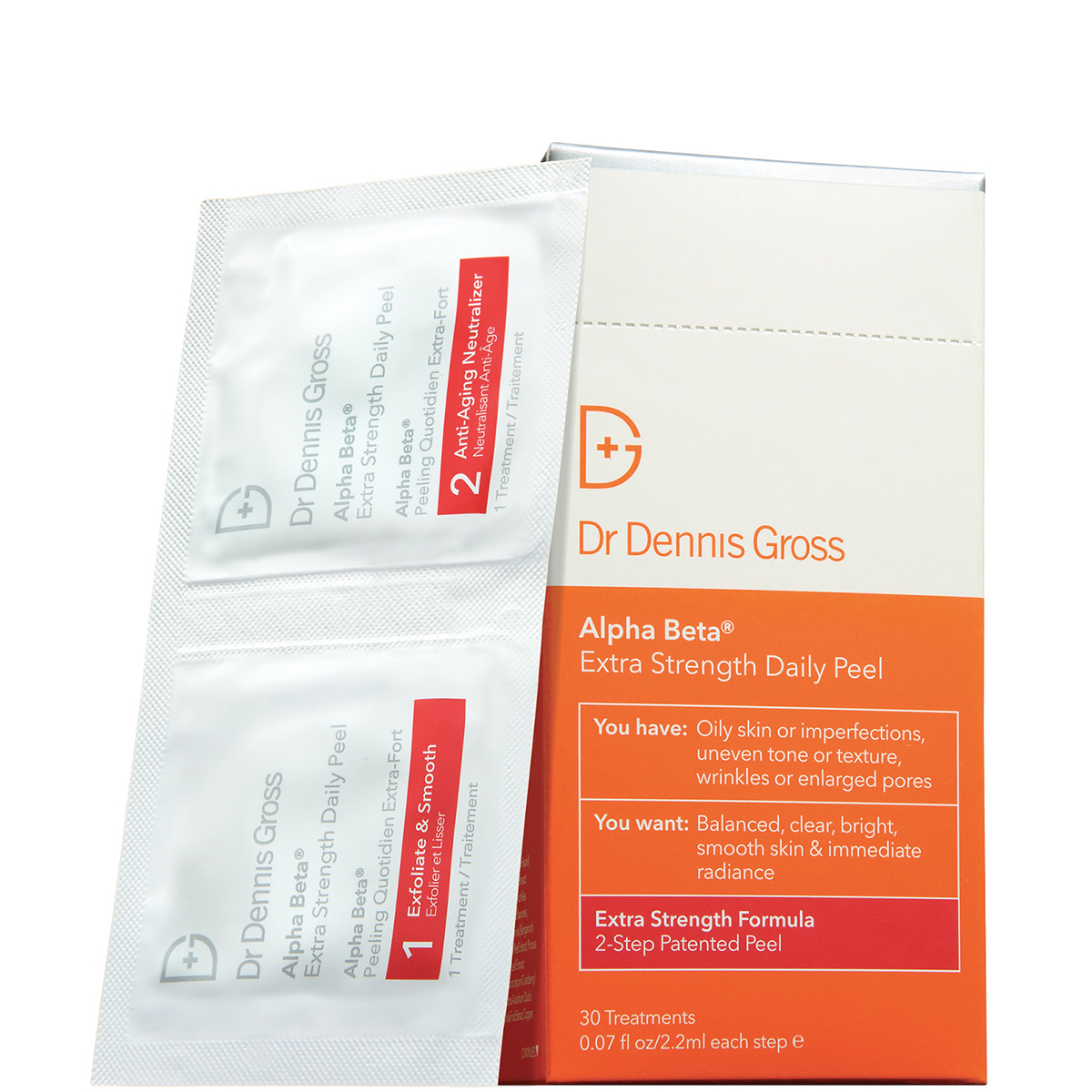 Dr Dennis Gross Alpha Beta Daily Face Peel Extra Strength 30 st