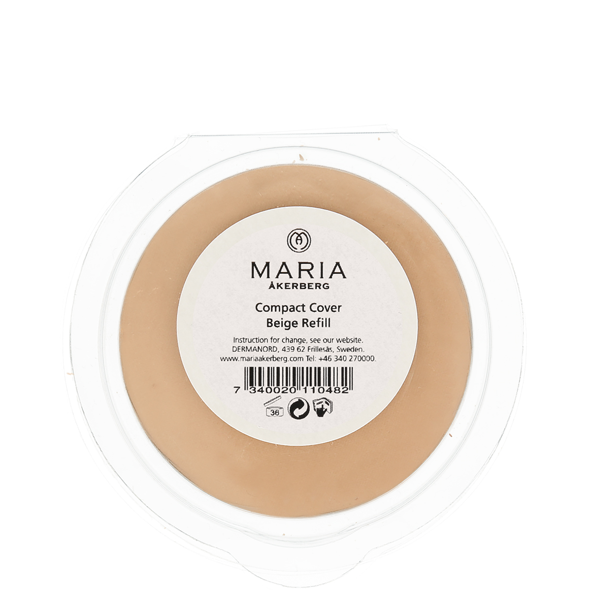 Maria Åkerberg Compact Cover Refill Sticker Beige