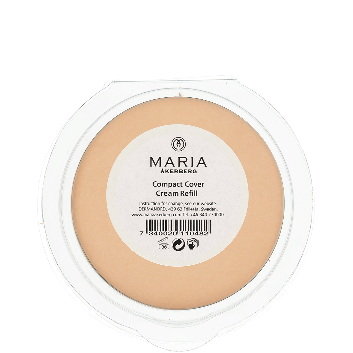 Maria Åkerberg Compact Cover Refill Sticker Cream