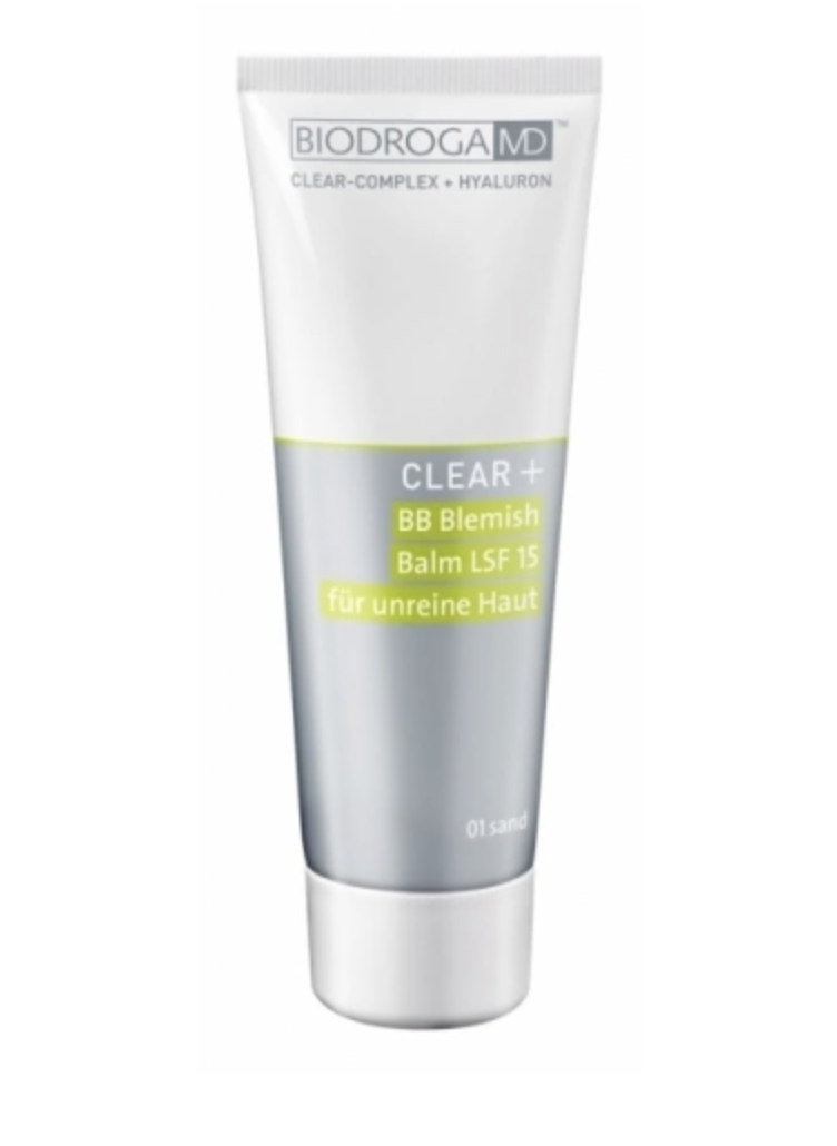 Biodroga MD Clear+ BB Cream Blemish Balm SPF 15 Sand